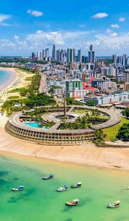 Flat Pe Na Areia Tambau Apartment โจเอาเปสโซอา ภายนอก รูปภาพ